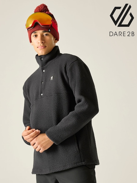 Crno - Regular Dare 2b Twin Tip Snap Fleece