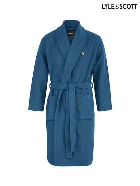 Lyle & Scott Cobalt Blue Lucas Bathrobe (129923) | €96