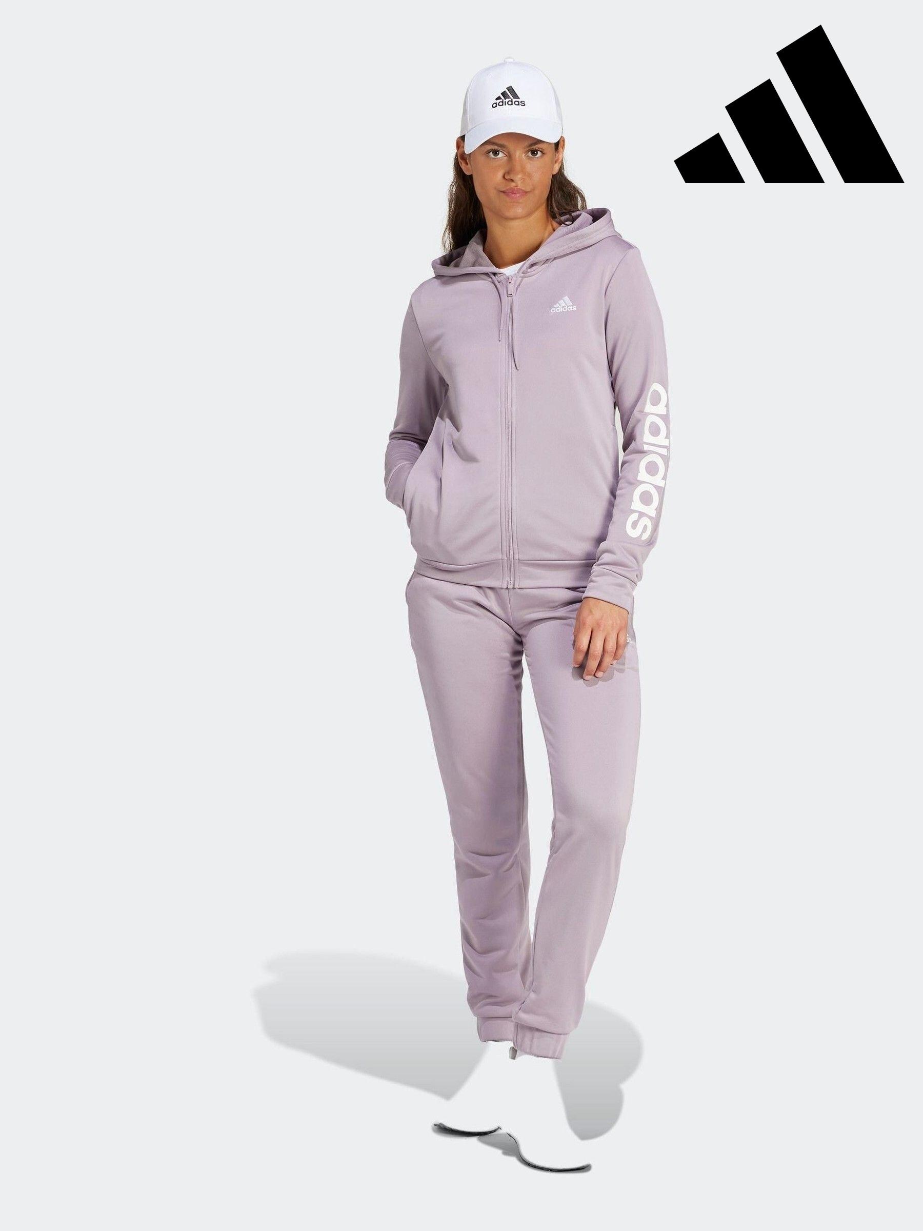 Purple womens adidas tracksuit clearance