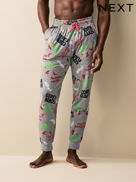 אפור - Cornflakes Pyjama Bottoms (130822) | ‏76‏₪