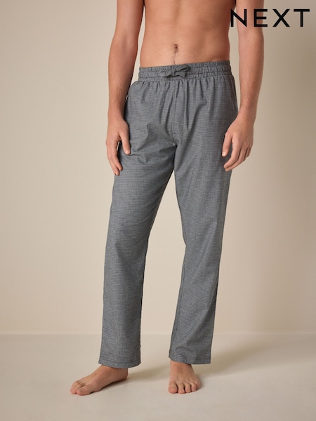 Grey Check Signature Premium Pyjama Bottoms with Wool (130866) | AED73