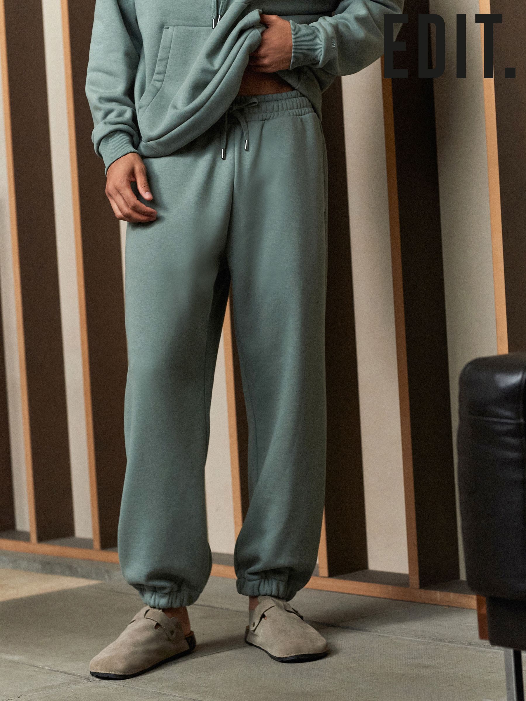 Green sweatpants for men on sale