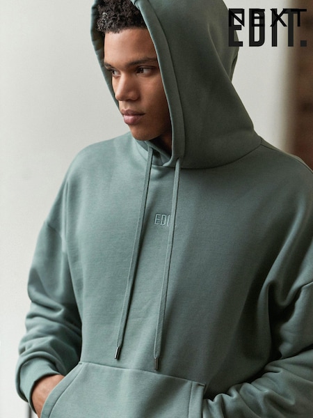 Sage Green EDIT Heavyweight Hoodie (131468) | AED104