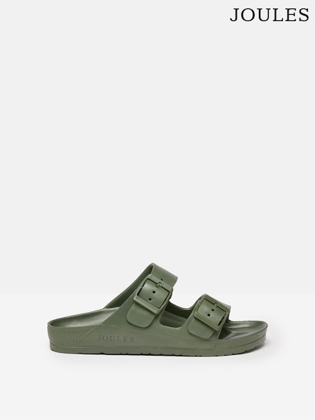 Joules Sunseeker Khaki Green EVA Sliders (131921) | €18