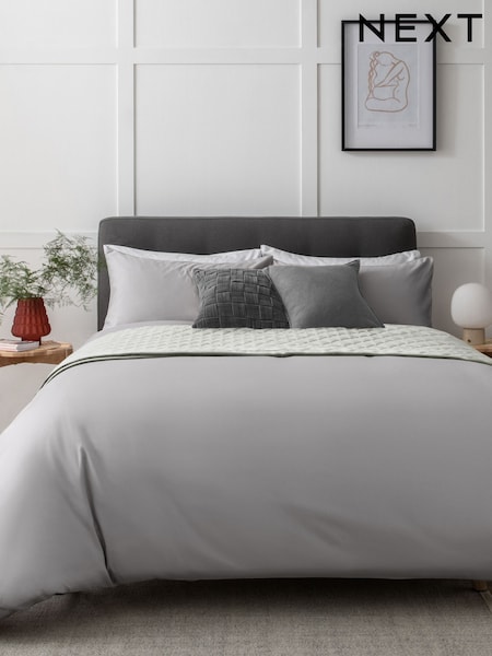400 Thread Count 100% Egyptian Cotton Sateen Luxury Duvet Cover And Pillowcase Set (132406) | ‏176‏₪ - ‏289‏ ₪