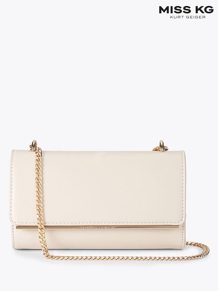Cream - Miss Kg Adina Clutch Bag