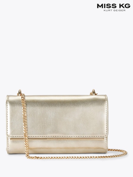Gold - Miss Kg Adina Clutch Bag