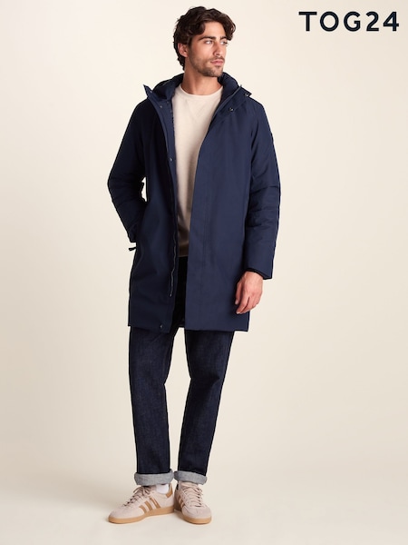 Blue - Regular Tog 24 Harris Waterproof Insulated Parka Jacket