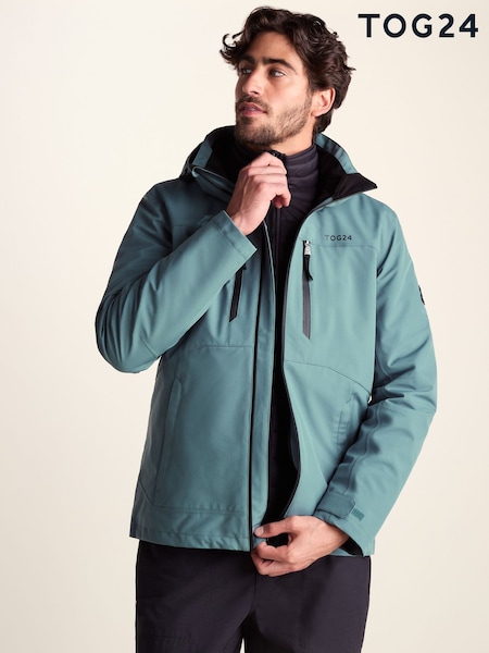 Verde - Regular Tog 24 Denton Waterproof 3 In 1 Hooded Jacket