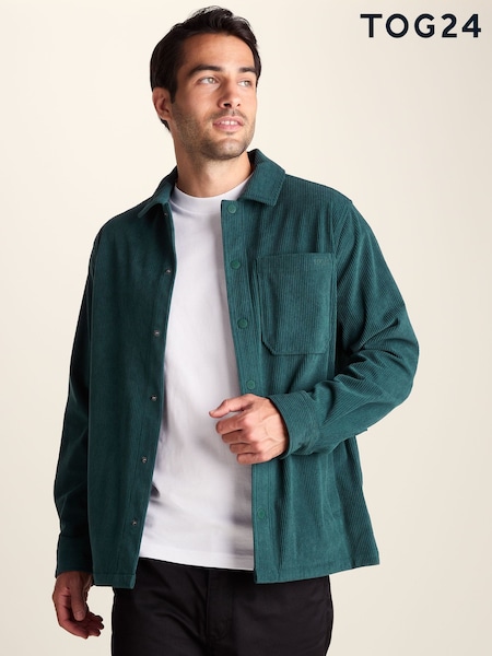 Zeleno - Regular Tog 24 Olson Chunky Corduroy Shacket