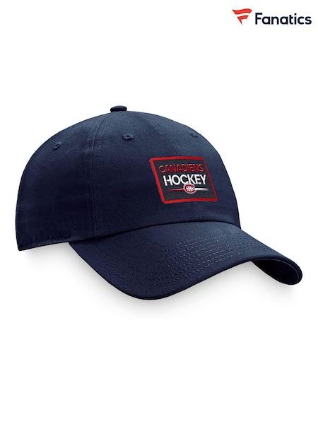 Fanatics Unisex Blue Nhl Montreal Canadiens Authentic Pro Prime Graphic Unstructured Adjustable 100% Cotton Cap (133335) | €39
