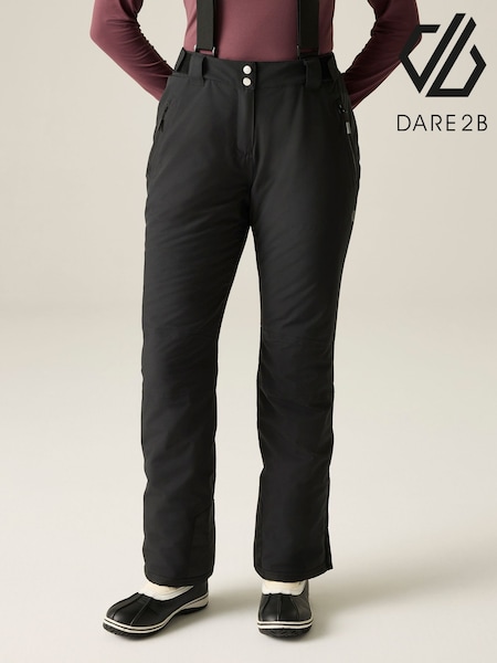 Black - Dare 2b Effused Insulated Ii Salopettes Trousers
