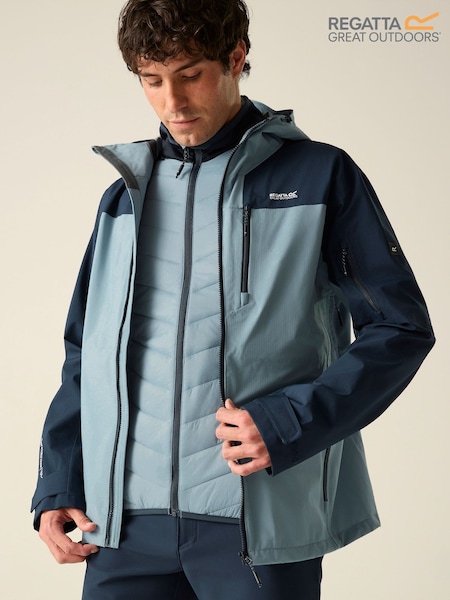 Blue - Regular Regatta Sacramento 3 In 1 Coat