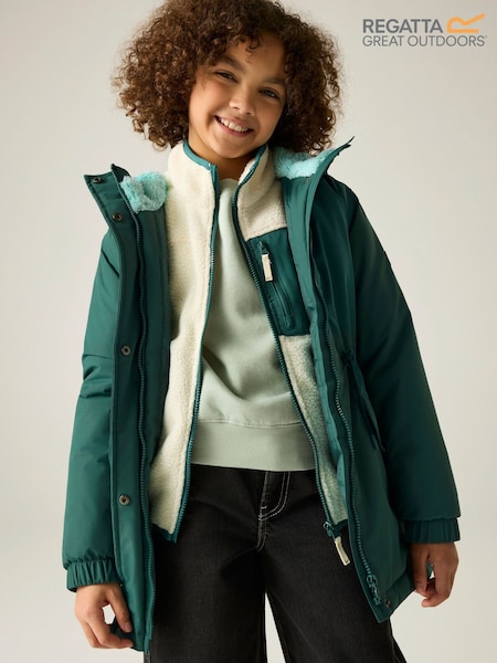 Verde - Chaqueta para niño con diseño aislante Vallina de Regatta