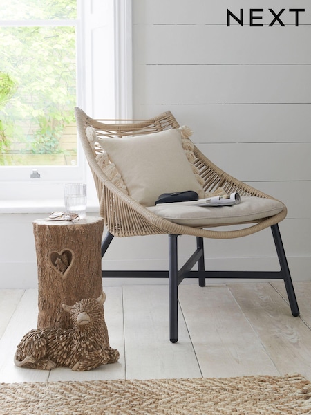 Natural Hamish The Highland Cow Side Table (134294) | €155