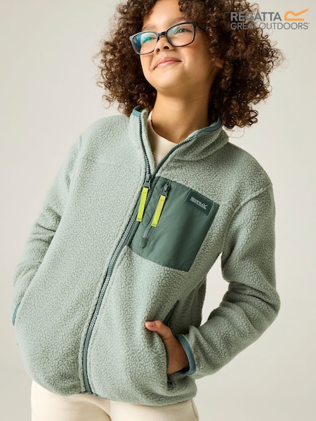 Green - Regatta Junior Frankie Warm Fleece