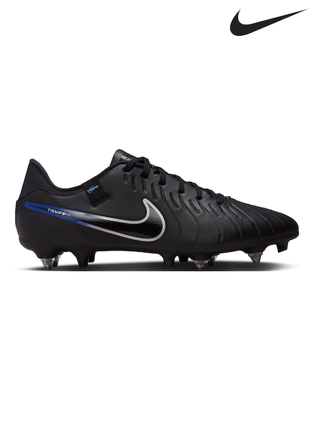 Nike Black Tiempo Legend 10 Academy Soft Ground Football Boots (134490) | €51