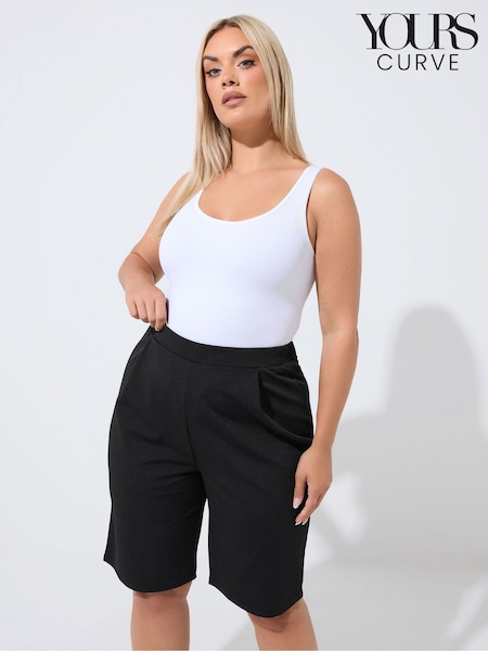 Black - Yours Curve Limited Formal Jorts