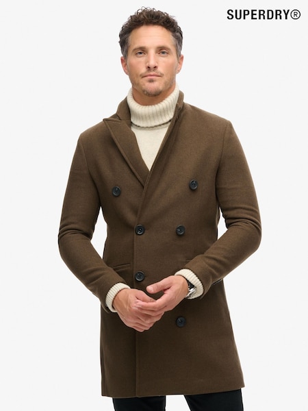 Superdry Olive Green The Merchant Store - Town Coat (135364) | €265