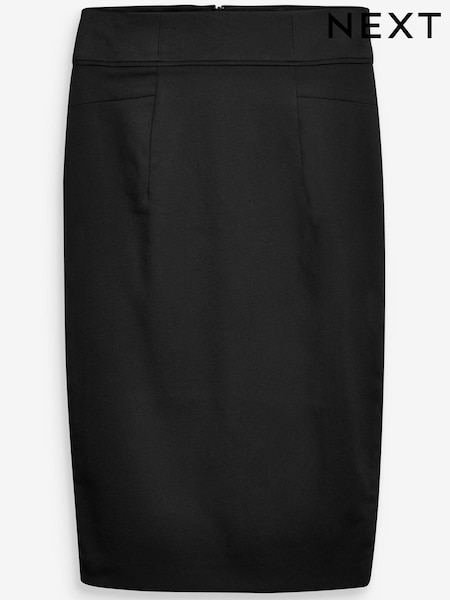 Черный - Tailored Fit Pencil Skirt (135916) | €16