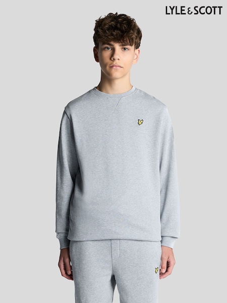 Gris - Sudadera con cuello redondo de Lyle & Scott