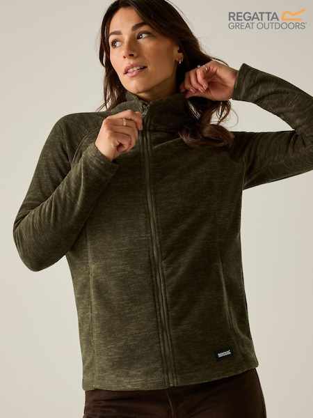 Green - Regatta Mayse Full Zip Fleece