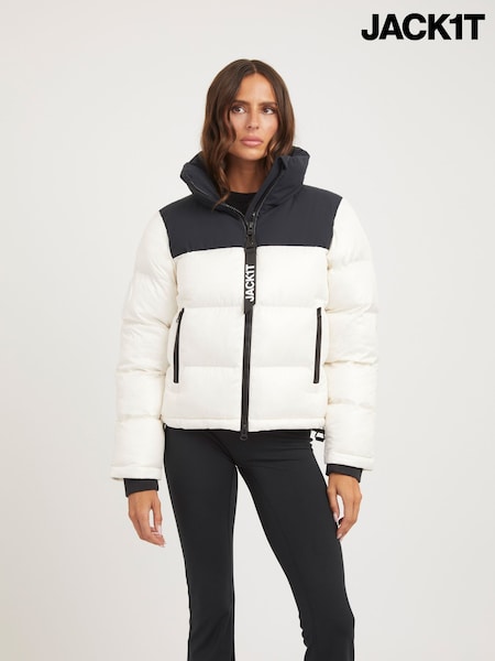 Білий - Jack1t White Diamond Funnel Jacket