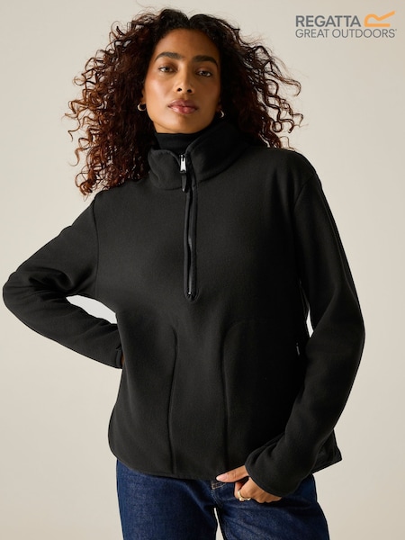 Negro - Polar con medio zíper Regatta Frankie