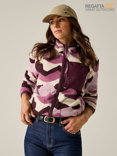 Purple Print - Regatta Frankie Full Zip Fleece