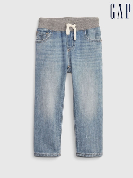 Голубой выбеленный - Gap Pull On Slim Jeans (6mths-5yrs) (138128) | €26