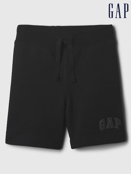 Negru - Gap Pantaloni scurți de trening cu logo Bebeluși elastic Nou-născut-5yrs) (138193) | 89 LEI