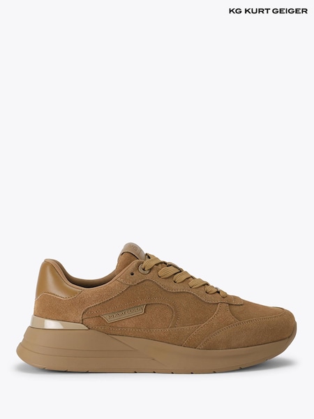 Бежевий - Regular Kg Kurt Geiger Jake Suede Trainers