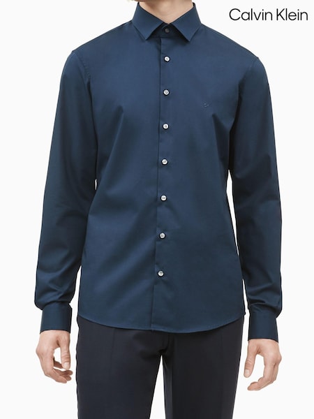 Calvin Klein Slim Stretch Poplin Shirt (138409) | €53