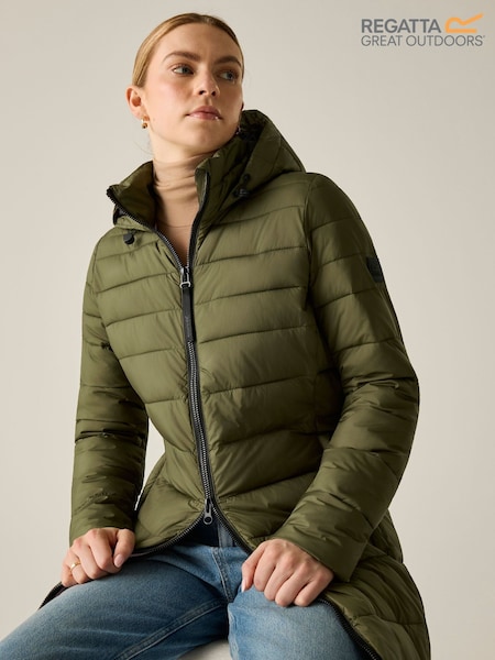 Green - Regatta Amara Quilted Jacket