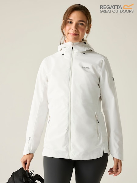 White Beige - Regatta Hamara Iv Waterproof Jacket