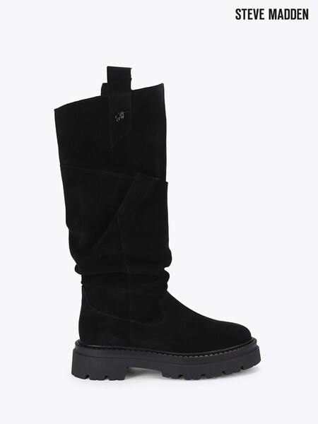Black - Steve Madden Kiona Suede Knee Boots