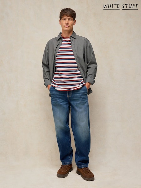 Blanc - Regular White Stuff Abersoch Stripe T-shirt