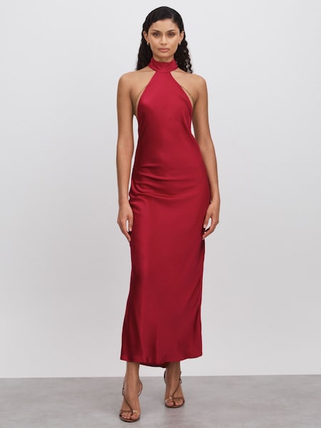 Savannah Morrow Peace Silk Chain Detail Maxi Dress (140617) | €845