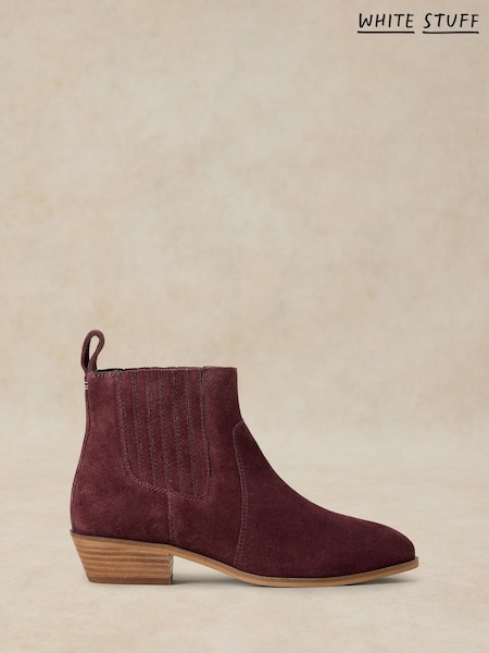 Red - White Stuff Millie Suede Chelsea Boots