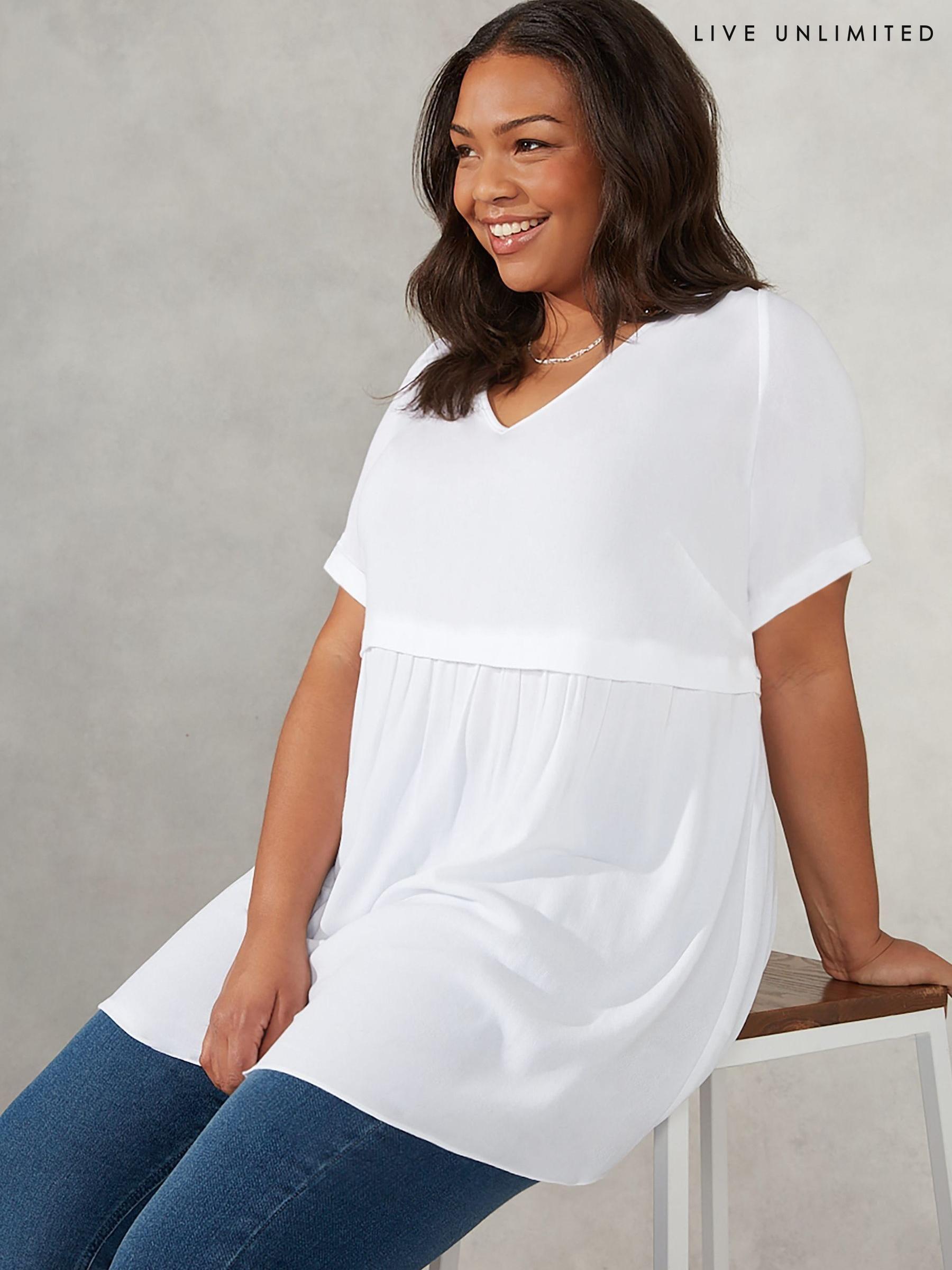 Sale Blouses Plain Peplum V Neck Tops Next Luxembourg