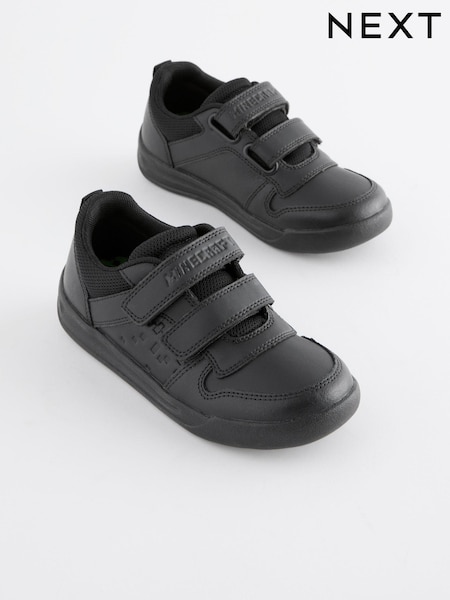 Black Minecraft Elastic Lace School Shoes (143306) | €29 - €37