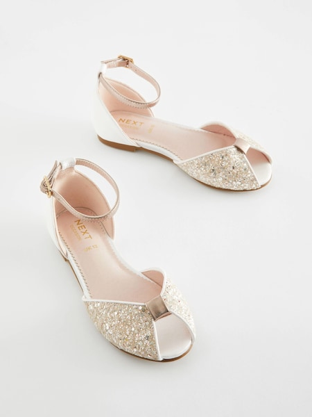Gold Glitter Bridesmaid Occasion Shoes (143355) | €8 - €11