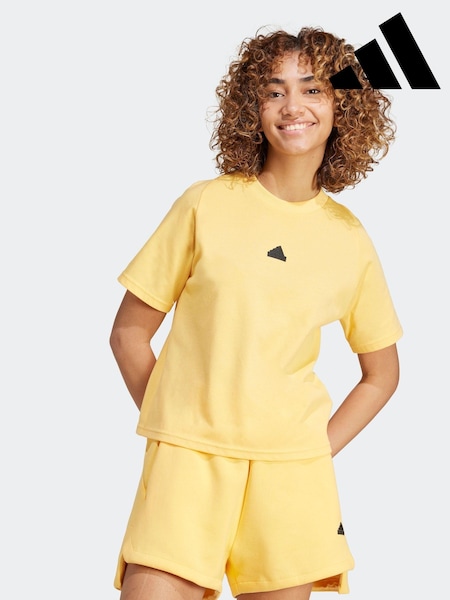 adidas Yellow Sportswear Z.N.E. T-Shirt (143855) | €21