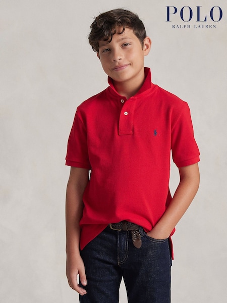 Polo Ralph Lauren Red Boys Polo Shirt (143982) | €86 - €99