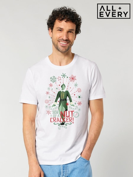 Білий - Regular All + Every Elf Buddy Son Of A Nut Cracker! Christmas T-shirt