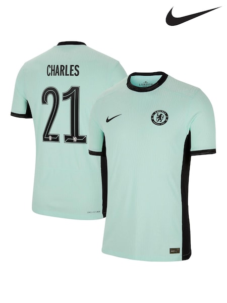 Nike Chelsea Third Vapor Match Shirt 2023-24 - Charles 21 (144391) | 111 €