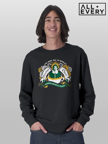 Qara - Regular All + Every Elf Buddy The Best Way To Spread Christmas Cheer Sweatshirt