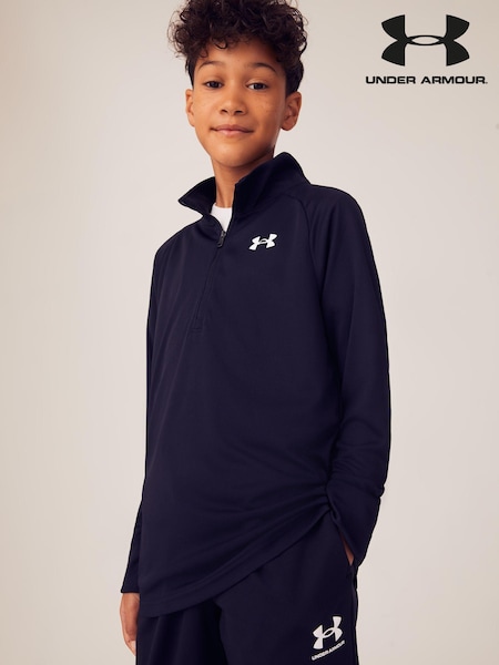 Under Armour Black Youth Tech 2.0 1/2 Zip Sweatshirt (144687) | €44