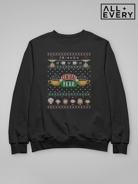 Qara - All + Every Friends Milad Mərkəzi Perk Sweatshirt