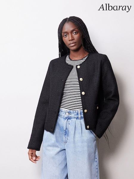 Albaray Tweed Black Jacket (144756) | €79
